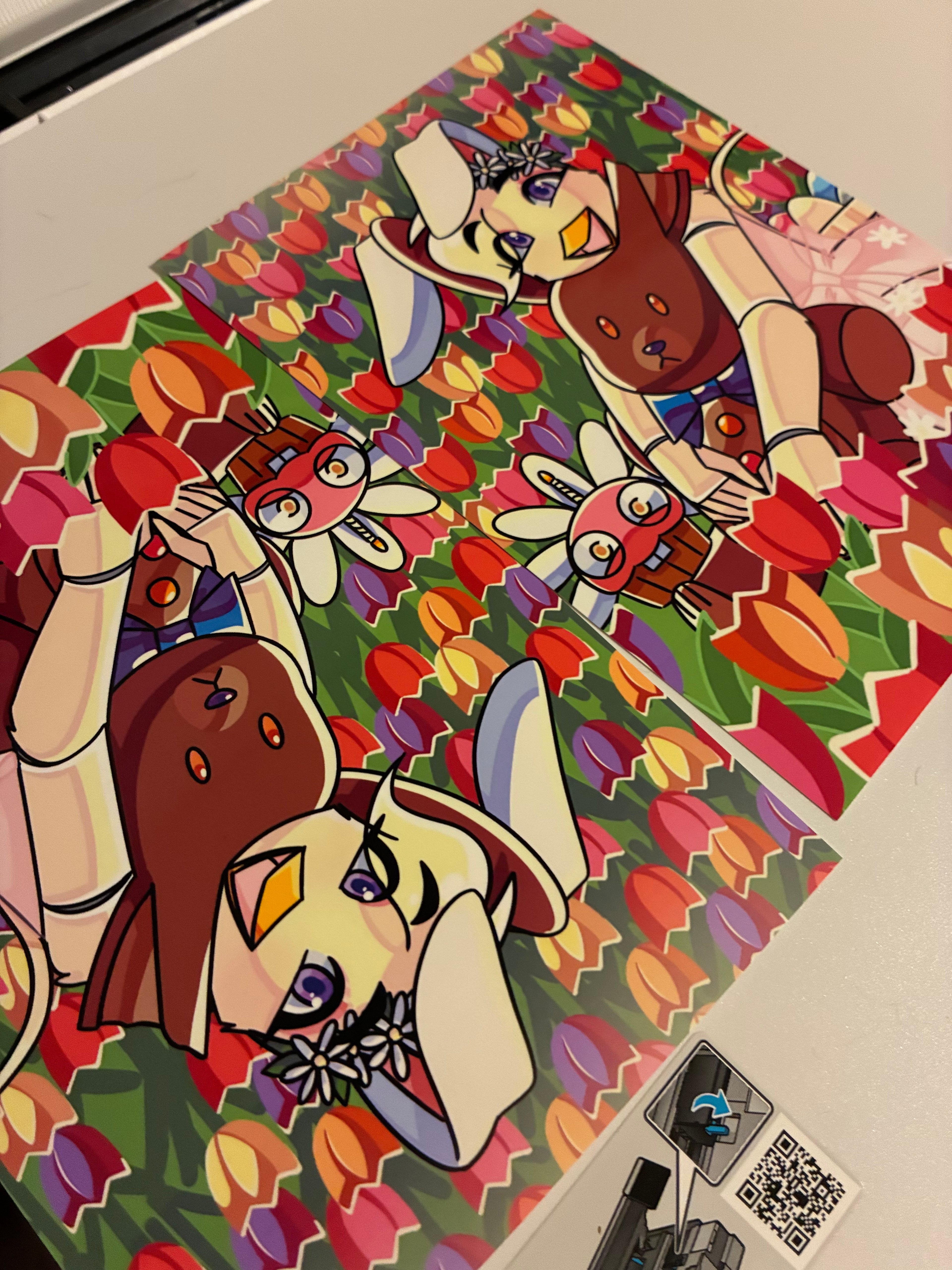 FNaF Chica Spring print