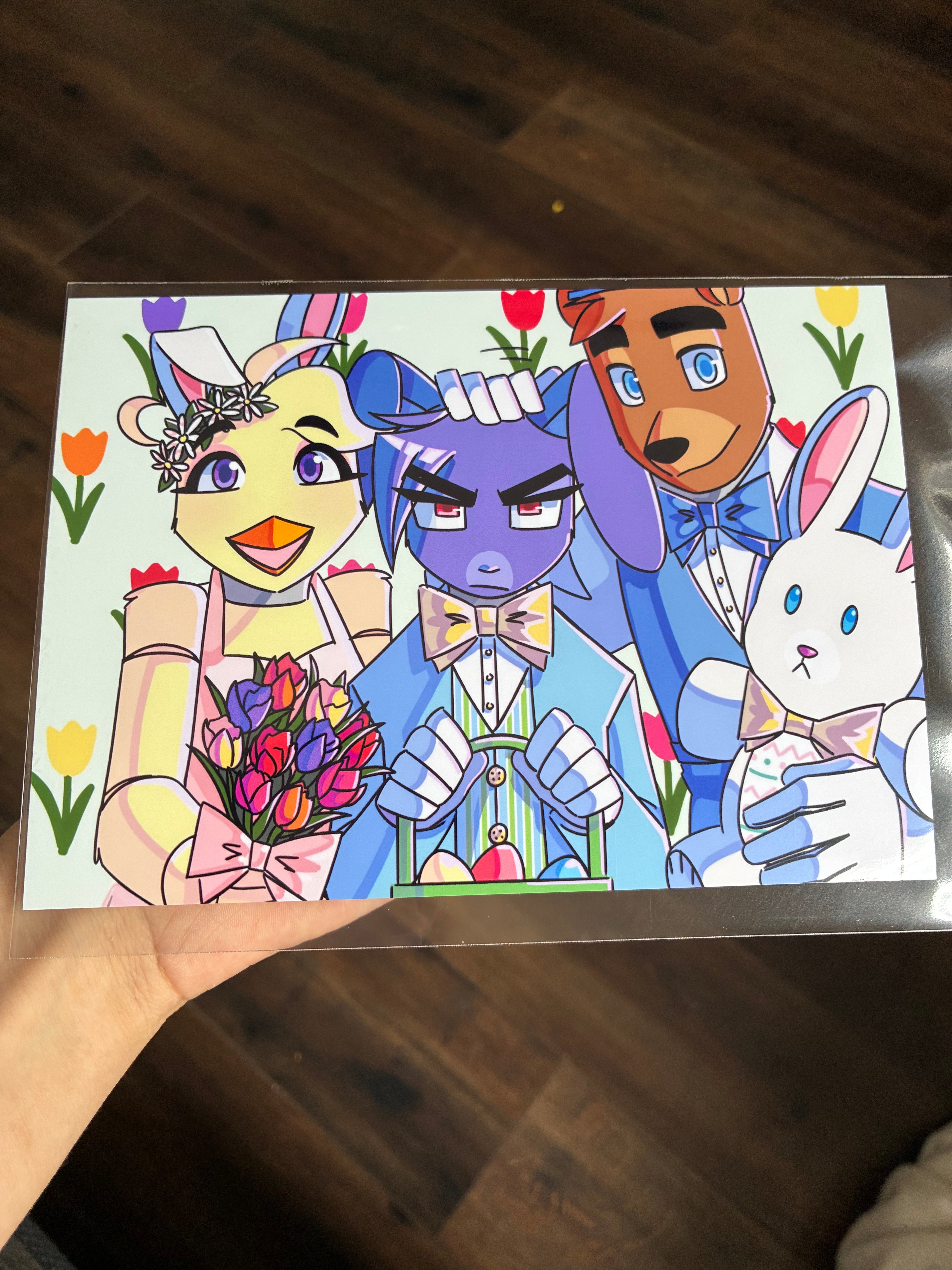 FNaF Spring Easter Print