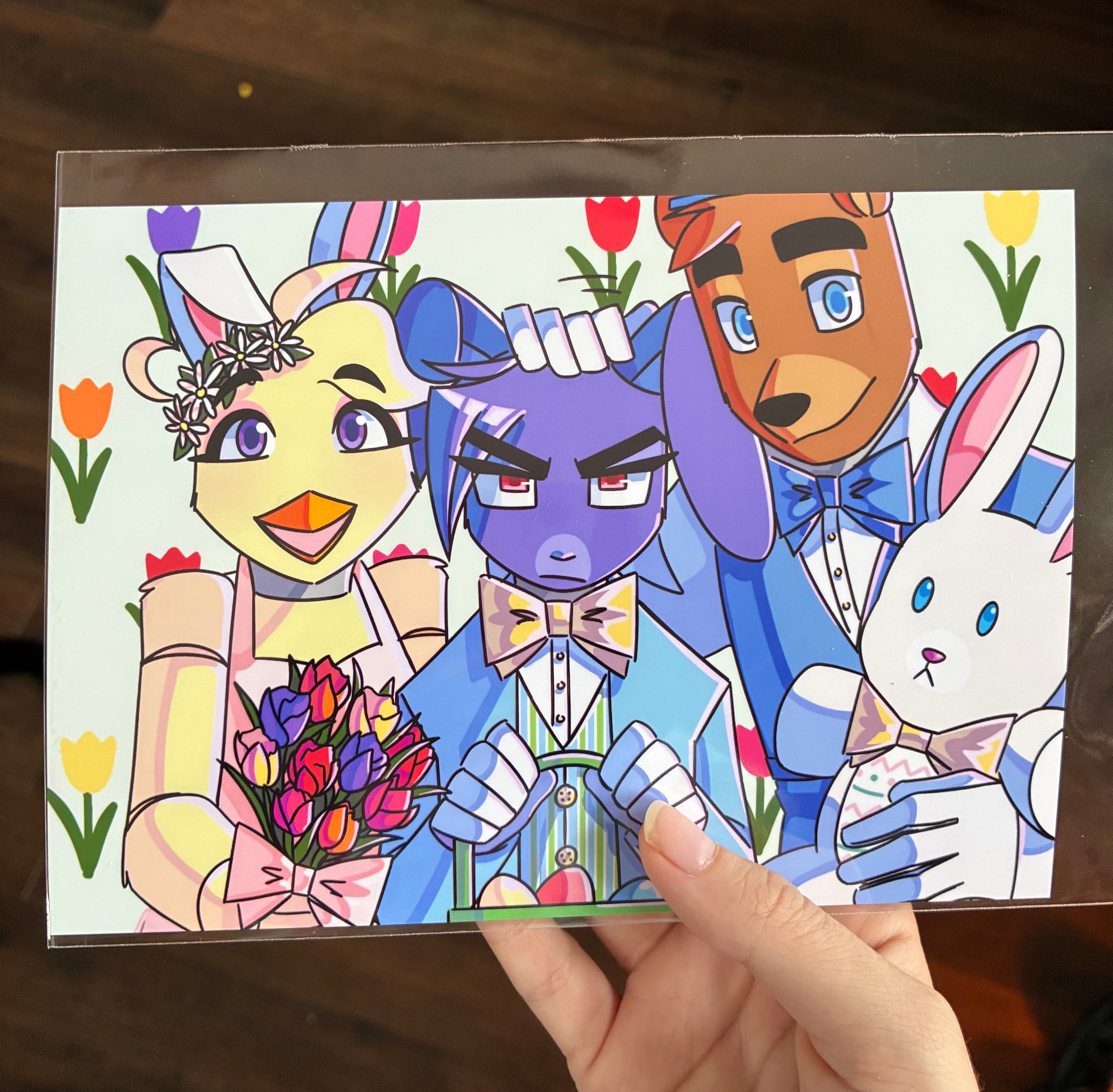 FNaF Spring Easter Print