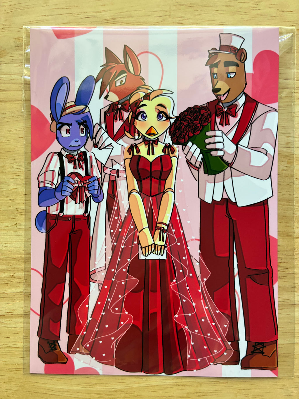 FNaF Valentines Print