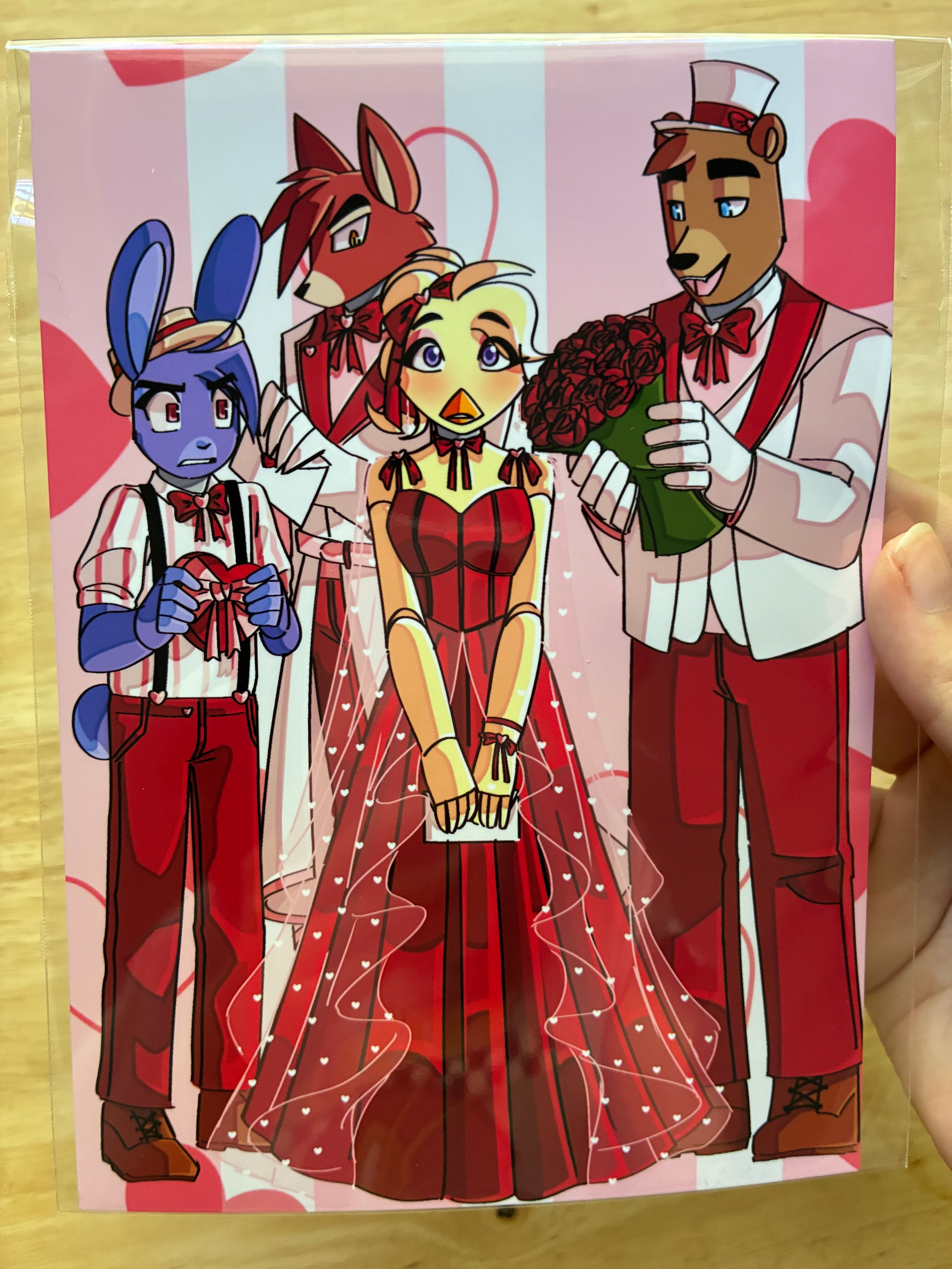 FNaF Valentines Print