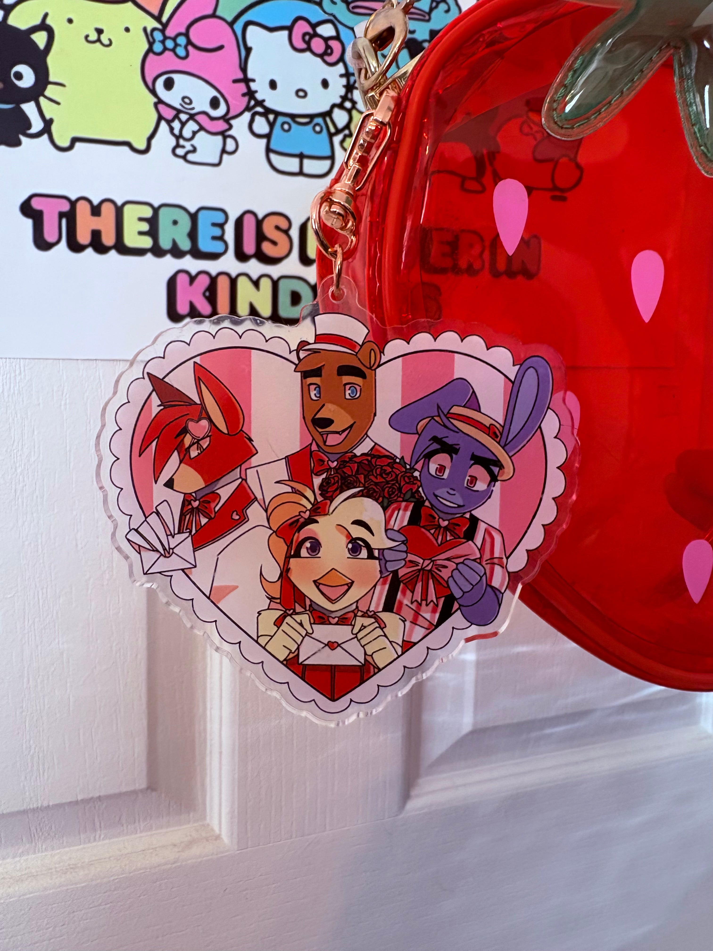 FNaF Valentines Keychain 2026 LIMITED EDITION