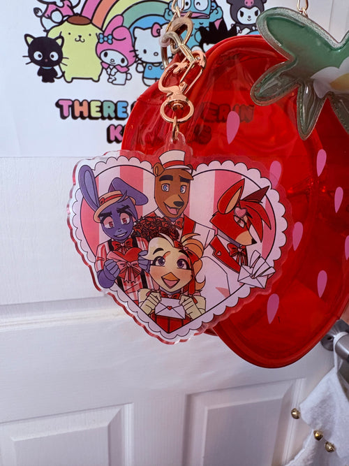 FNaF Valentines Keychain 2026 LIMITED EDITION
